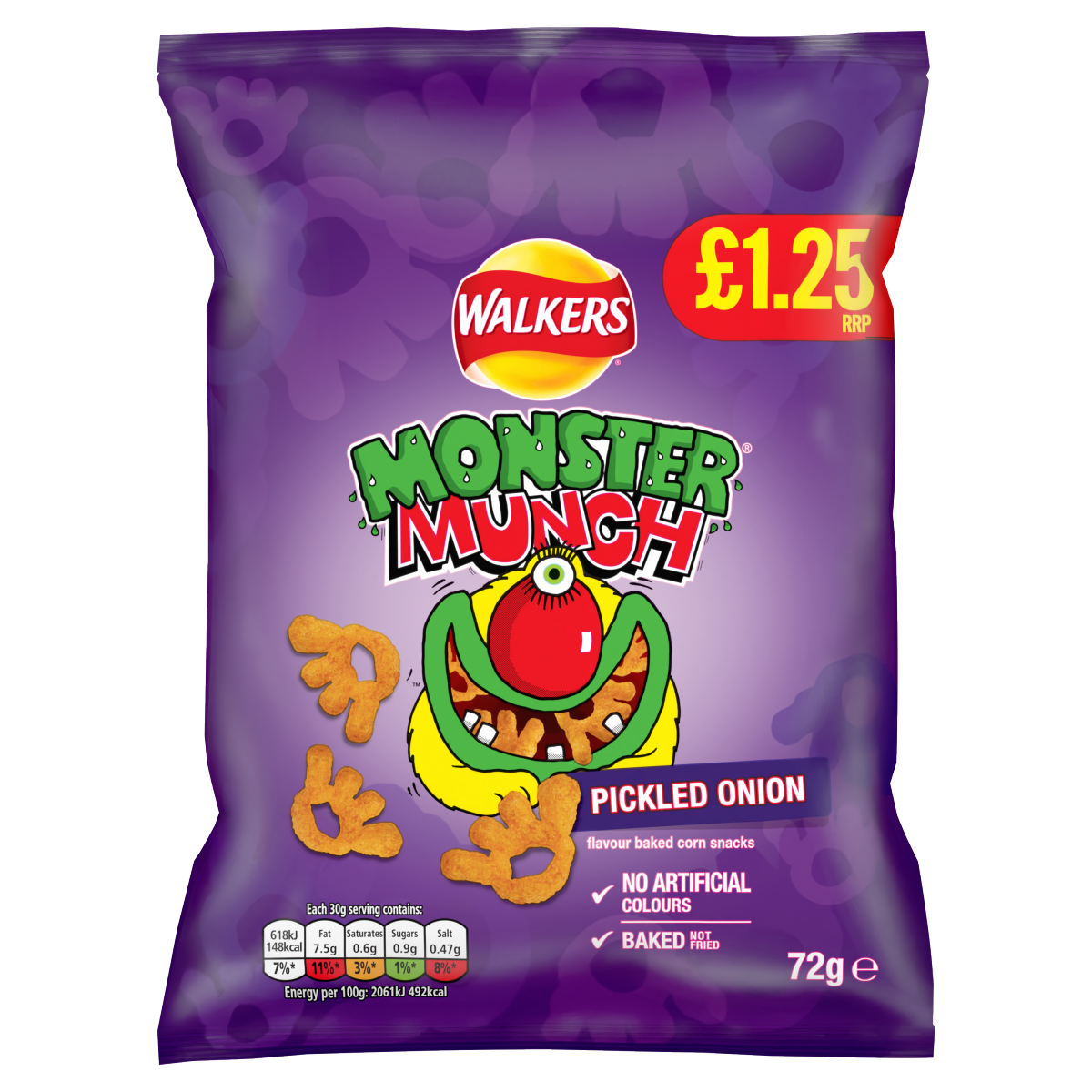 MONSTER MUNCH PICKLED ONION