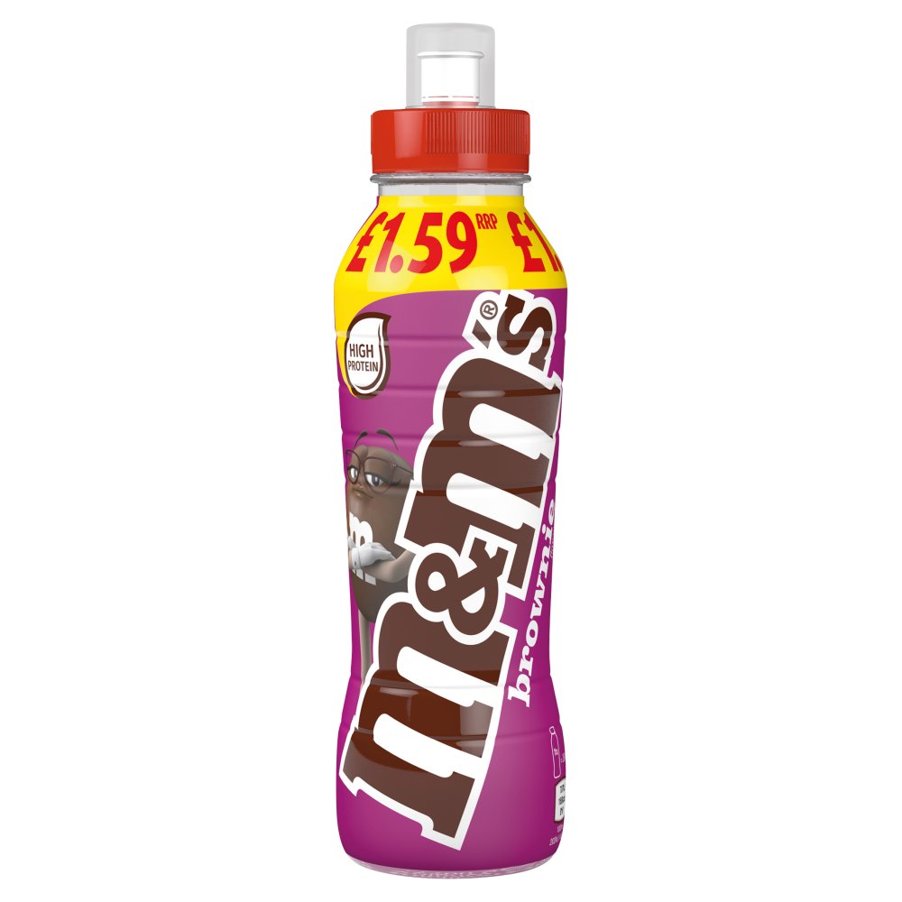 M&Ms CHOCOLATE BROWNIE MILK DRINK £1.59 PM