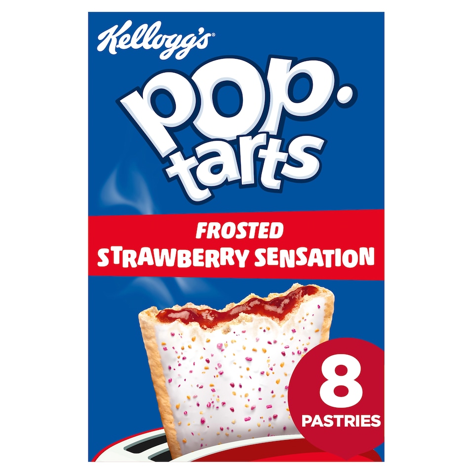 KELLOGG’S POP TARTS STRAWBERRY SENSATION 8 PACK