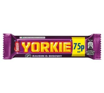 YORKIE RAISIN & BISCUIT 75P PM