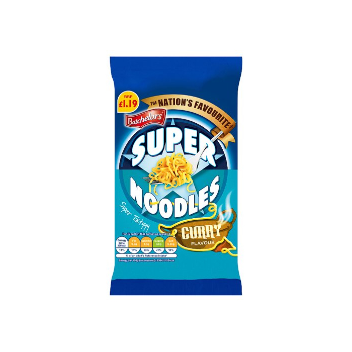 BATCHELORS SUPER NOODLES MILD CURRY