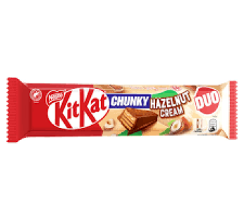 KIT KAT CHUNKY HAZELNUT DUO